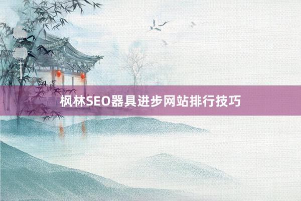 枫林SEO器具进步网站排行技巧